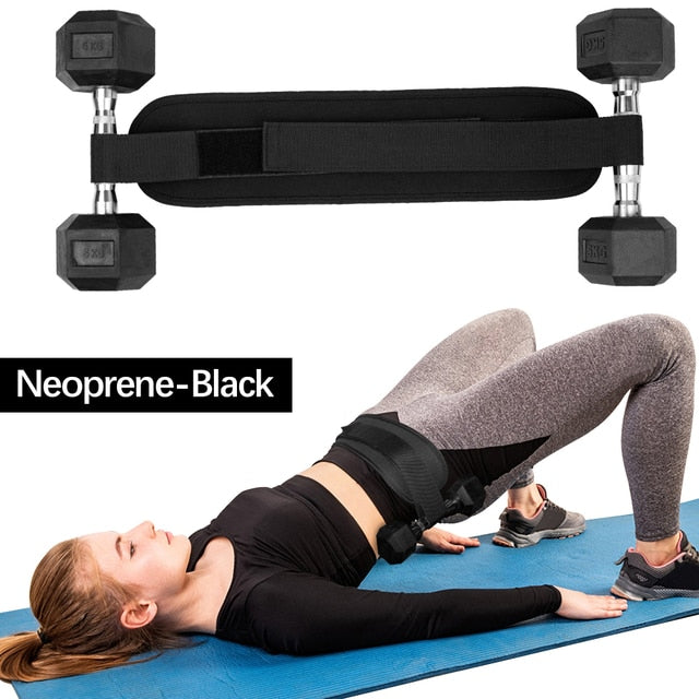 Hip Thrust Belt Glute Bridge Pad